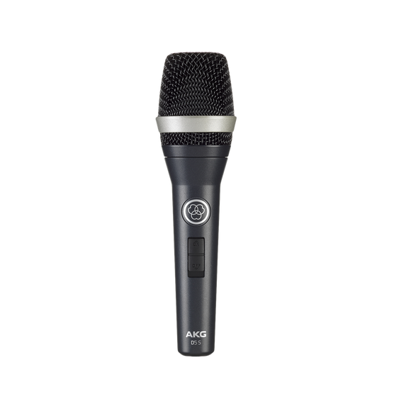 D5 S - Dark Blue - Professional dynamic vocal microphone with on/off switch - Hero