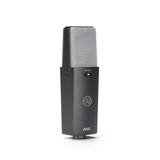 C114 - Black - Large Diaphragm Multi-Pattern Condenser Microphone - Hero