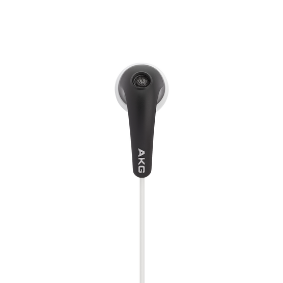 Y 16A - Black - Stereo in-ear headset with microphone and remote - Front